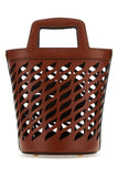 Etro Women Brown Leather Coffa Bucket Bag