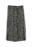 Lanvin Women Two-Tone Boucle Skirt