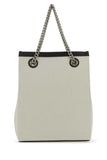 Balenciaga Women Sand Canvas Duty Free Handbag