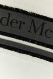 Alexander Mcqueen Women Ivory Wool Blend Foulard