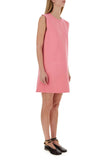 Jil Sander Women Fluo Pink Polyester Mini Dress
