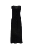 Jil Sander Women Black Stretch Cotton Blend Dress