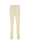 Jil Sander Women Ivory Viscose Blend Pant