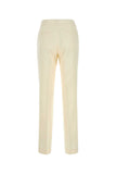 Jil Sander Women Ivory Viscose Blend Pant