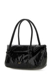 Jil Sander Women Black Leather Small Knot Handle Handbag