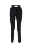 The Attico Women Black Jersey Pant
