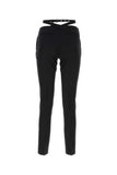 The Attico Women Black Jersey Pant