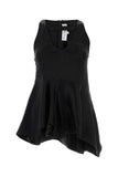 Jw Anderson Women Black Satin Top