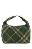 Burberry Women Embroidered Nylon Medium Peg Handbag