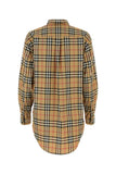 Burberry Women Embroidered Stretch Cotton Shirt