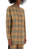 Burberry Women Embroidered Stretch Cotton Shirt