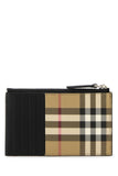Burberry Men Printed Canvas Card Holder