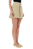 Burberry Women Sand Nylon Mini Skirt