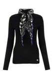Burberry Women Black Viscose Blend Sweater