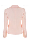 Alessandra Rich Women Light Pink Tweed Blazer