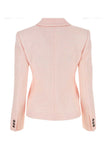 Alessandra Rich Women Light Pink Tweed Blazer