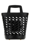 Etro Women Black Leather Coffa Bucket Bag