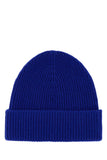 Burberry Women Electric Blue Cashmere Beanie Hat
