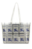 Burberry Men Embroidered Pvc Shopping Bag