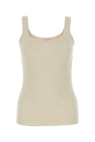 Valentino Garavani Women Sand Silk Tank Top
