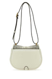 Fendi Women White Leather Mini C Mon Crossbody Bag
