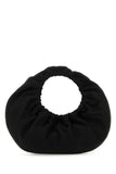 Alexander Wang Women Black Fabric Crescent Small Handbag