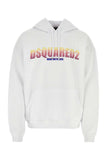 Dsquared Men White Cotton Sweatshirt