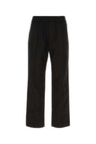Valentino Garavani Men Black Stretch Cotton Pant
