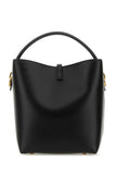 Saint Laurent Women Black Leather Le 37 Bucket Bag