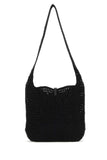 Saint Laurent Men Black Raffia Medium Le 5 Ã  7 Shoulder Bag