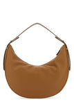 Prada Women Caramel Leather Big Arquã¨ Handbag