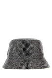 Prada Women Embellished Fabric Bucket Hat