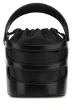 Alexander Mcqueen Women Black Leather The Rise Bucket Bag