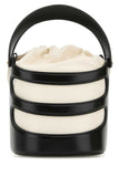 Alexander Mcqueen Women Two-Tone Leather The Rise Bucket Bag