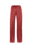 Palm Angels Women Tyrian Purple Viscose Pant
