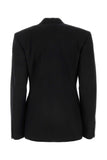 Balenciaga Women Black Wool Blazer