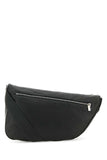 Burberry Men Slate Leather Large Shield Crossbody Bag
