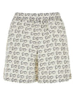 Burberry Women Printed Silk Shorts