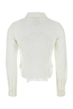 Marine Serre Women White Cotton Shirt