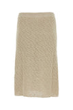 Bottega Veneta Women Sand Crochet Skirt
