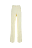 Bottega Veneta Women Cream Linen Pant