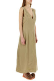 Bottega Veneta Women Cappuccino Cotton Blend Dress