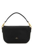 Valentino Garavani Women Black Leather Alltime Shoulder Bag