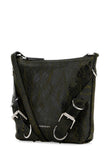 Givenchy Men Two-Tone Leather Voyou Crossbody Bag