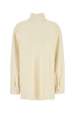Jil Sander Women Cream Wool Blend Blouse
