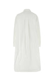 Jil Sander Women White Poplin Shirt Dress