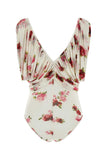 Magda Butrym Women Printed Jersey Bodysuit