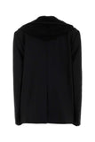 Y Project Women Black Stretch Twill Oversize Blazer