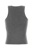 Magda Butrym Women Grey Cashmere Tank Top