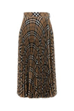 Burberry Women Embroidered Polyester Blend Skirt